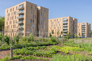 Eigentümergemeinschaft mit eigenem Garten und Beeten.