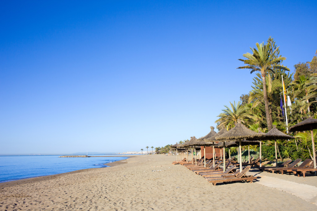 Strand bei Marbella (Andalusien)
