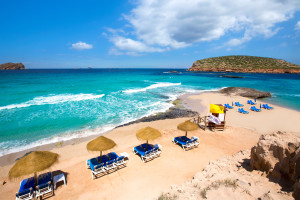 Strand in Sant Josep / Ibiza (Balearen)